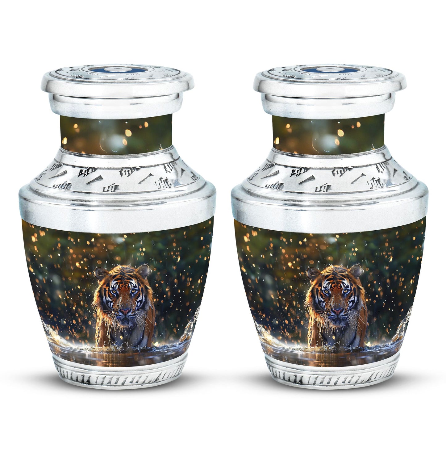 Tiger Theme 3 Inch Keepsake Pack of 2