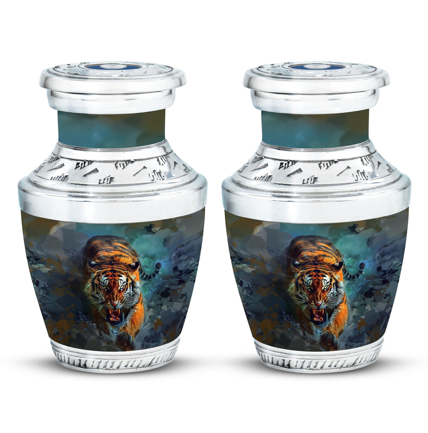 Tiger Theme 3 Inch Keepsake Pack of 2