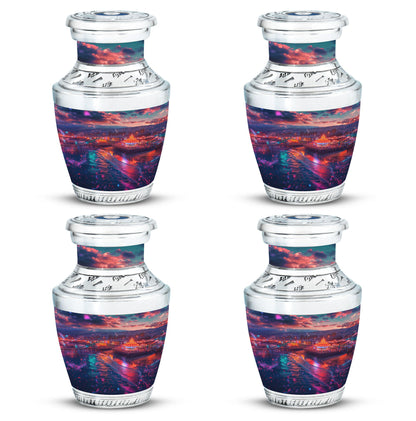 Beach Theme 3 Inch Keepsake Pack of 4