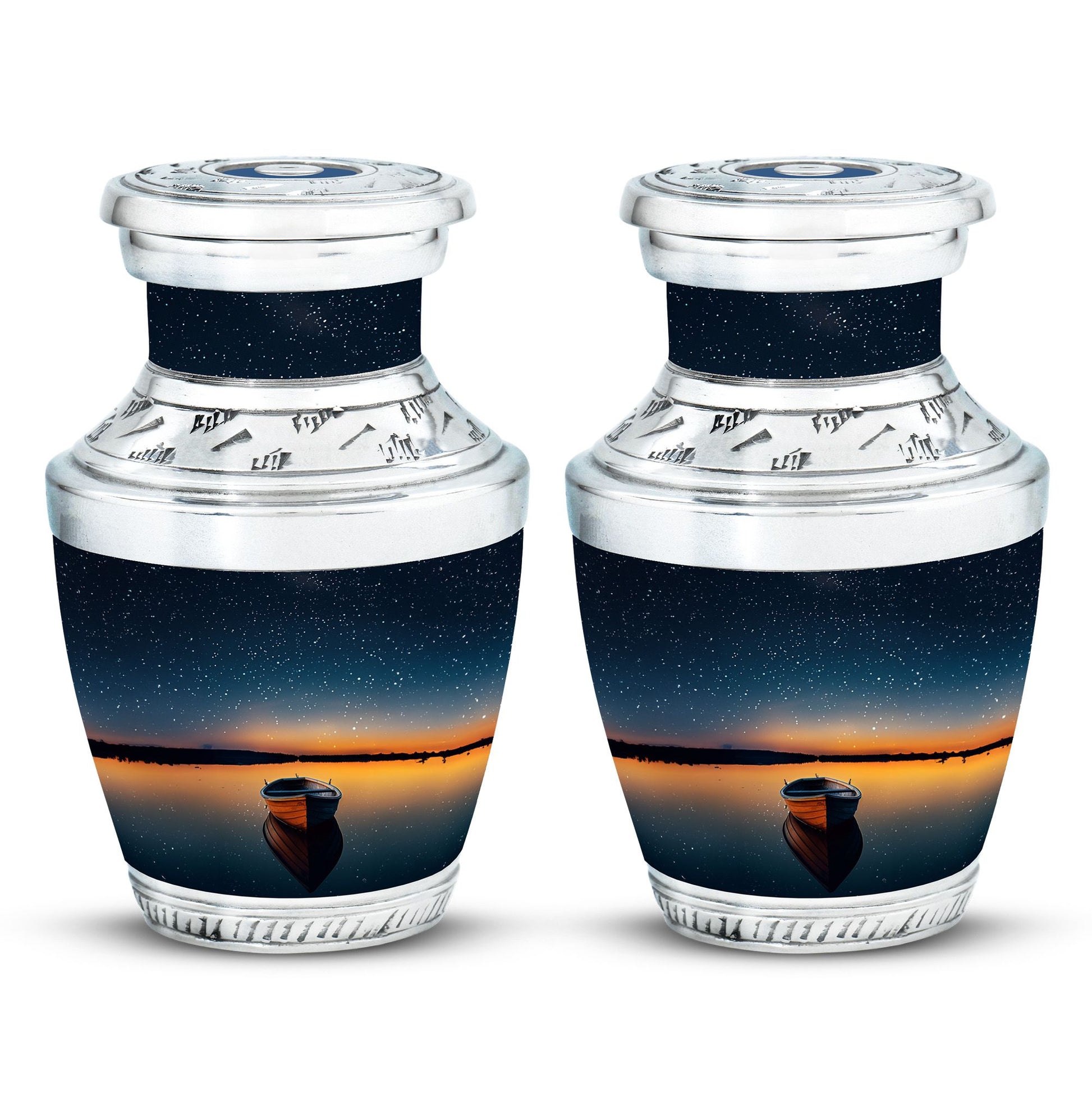 Boat Theme 3 Inch Keepsake Pack of 2