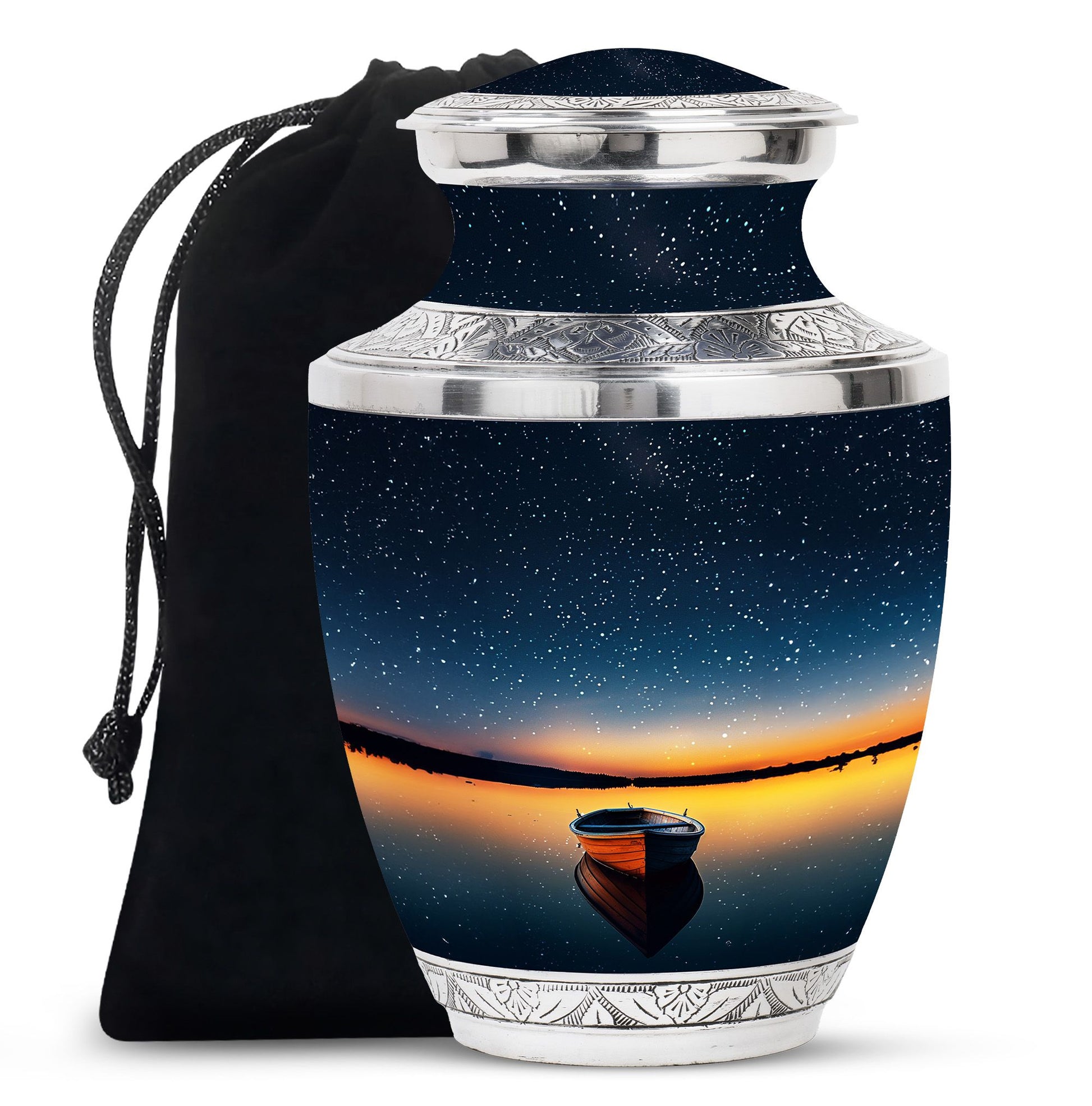 Boat Theme Large Urn 10 Inch