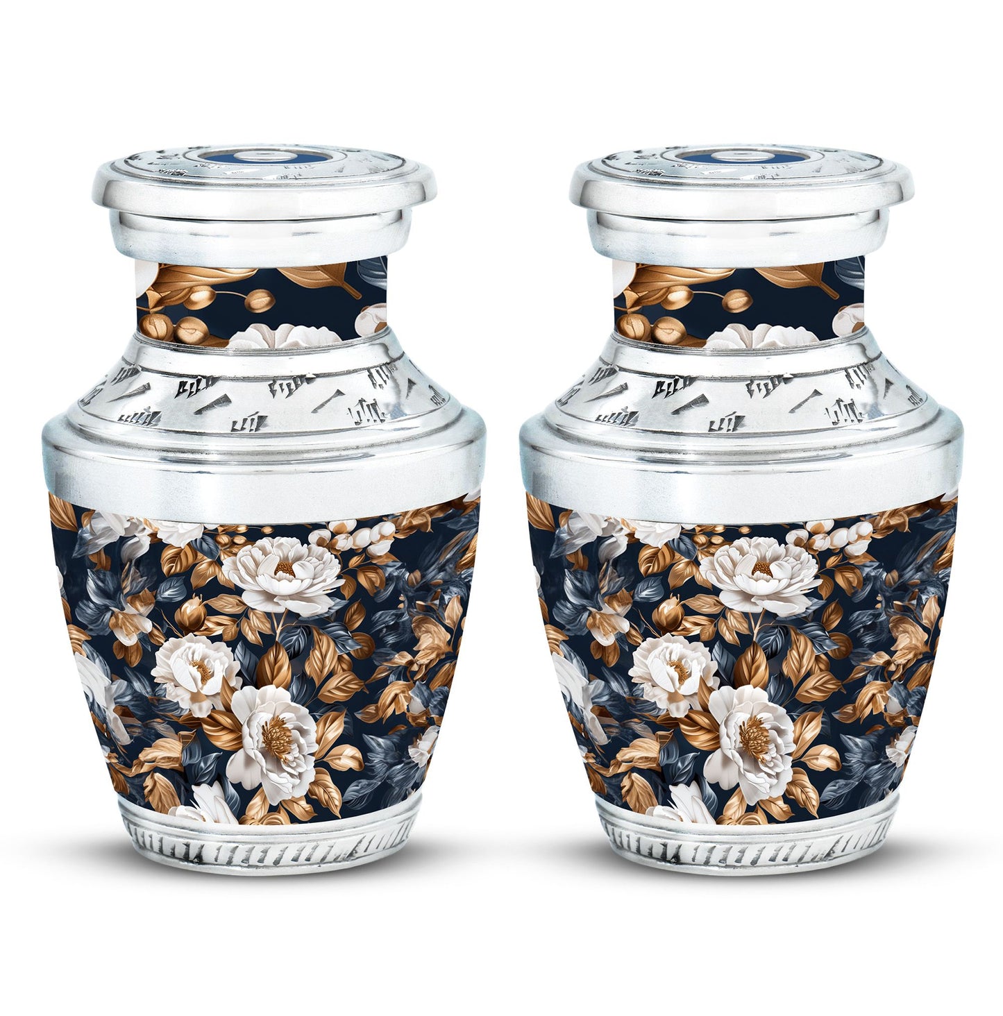 Flowers Theme 3 Inch Keepsake Pack of 2