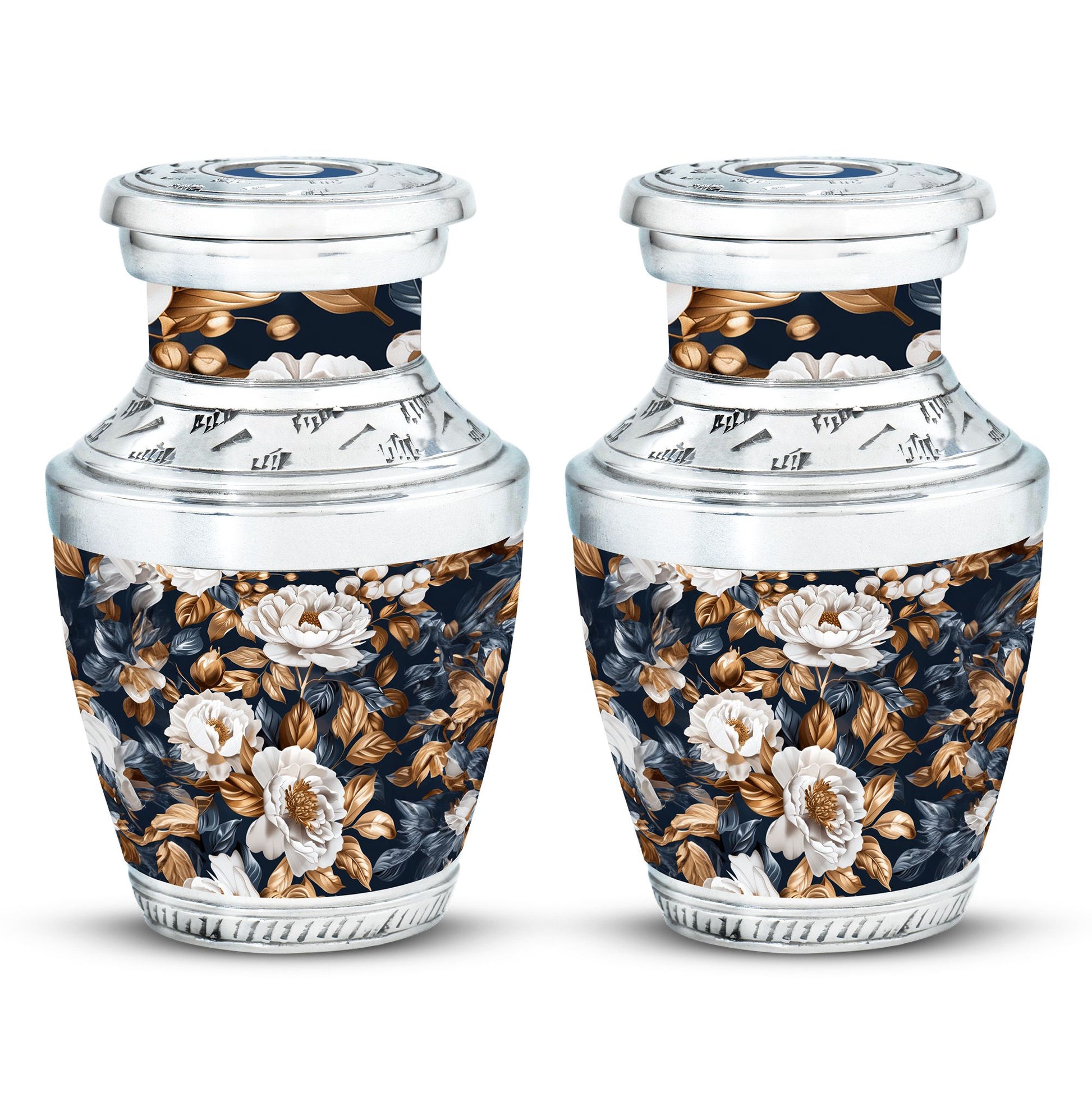 Flowers Theme 3 Inch Keepsake Pack of 2