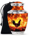 Chicken Theme Large Urn 10 Inch