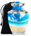 Beach Theme Large Urn 10 Inch