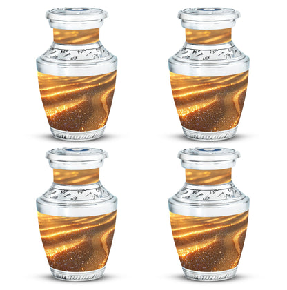 Beach Theme 3 Inch Keepsake Pack of 4