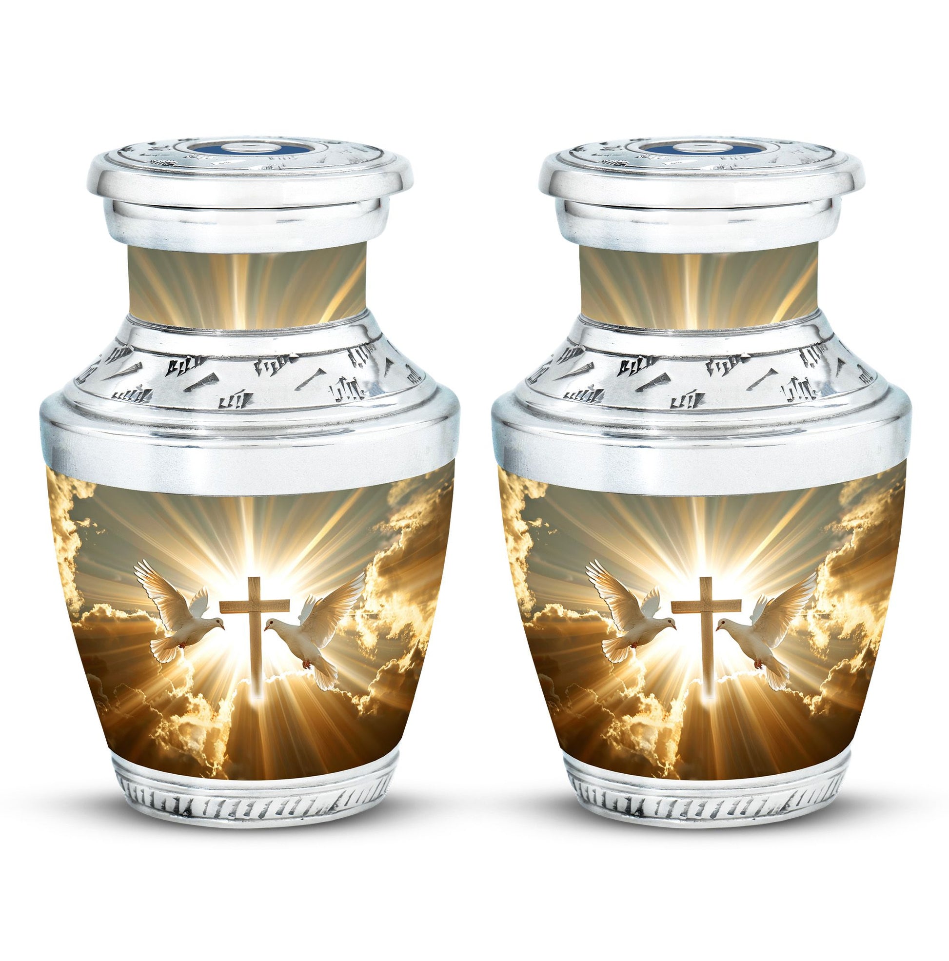 Dove Theme 3 Inch Keepsake Pack of 2