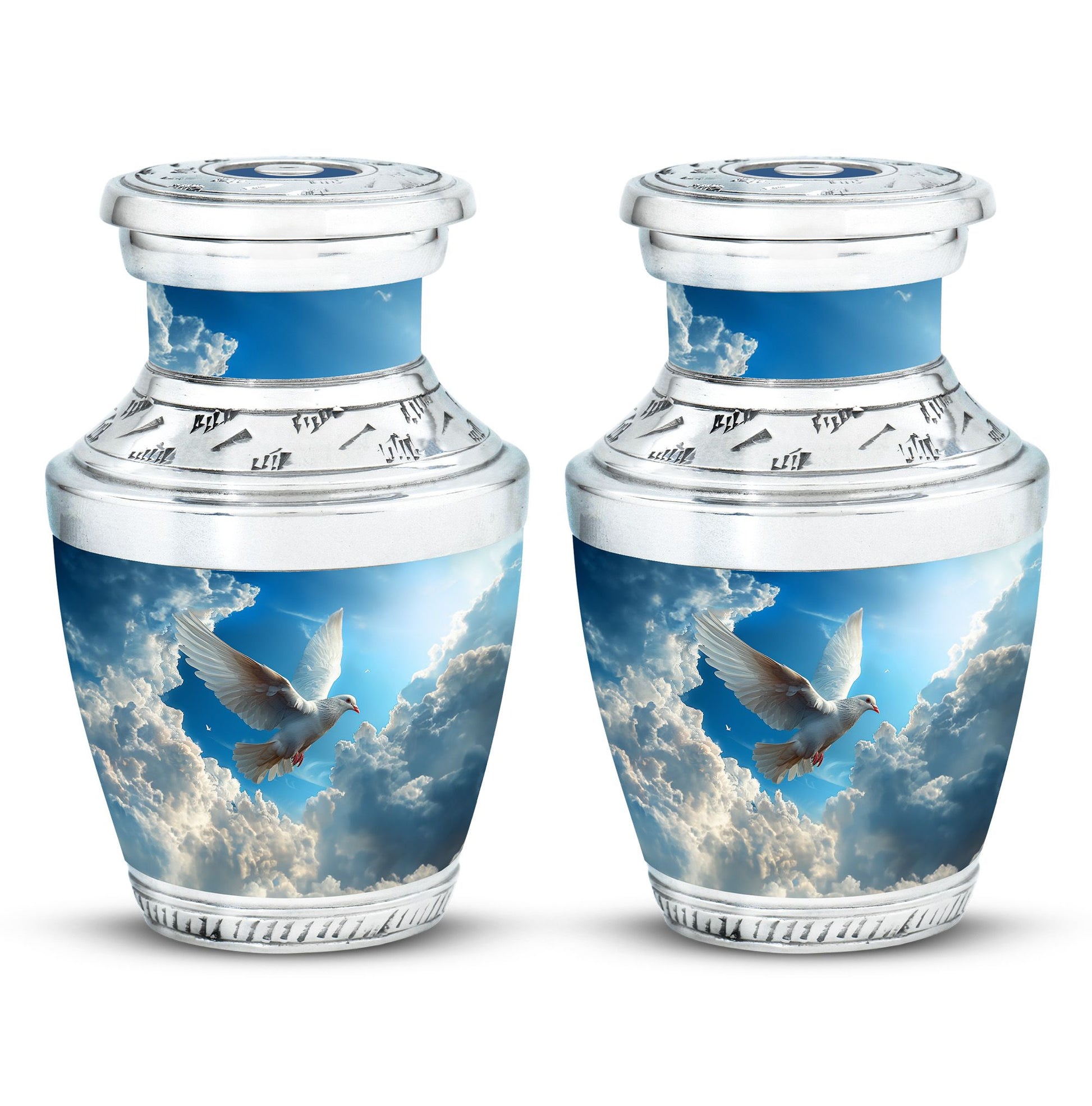 Dove Theme 3 Inch Keepsake Pack of 2