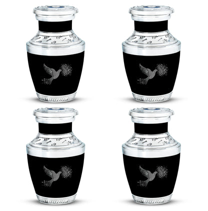 Dove Theme 3 Inch Keepsake Pack of 4