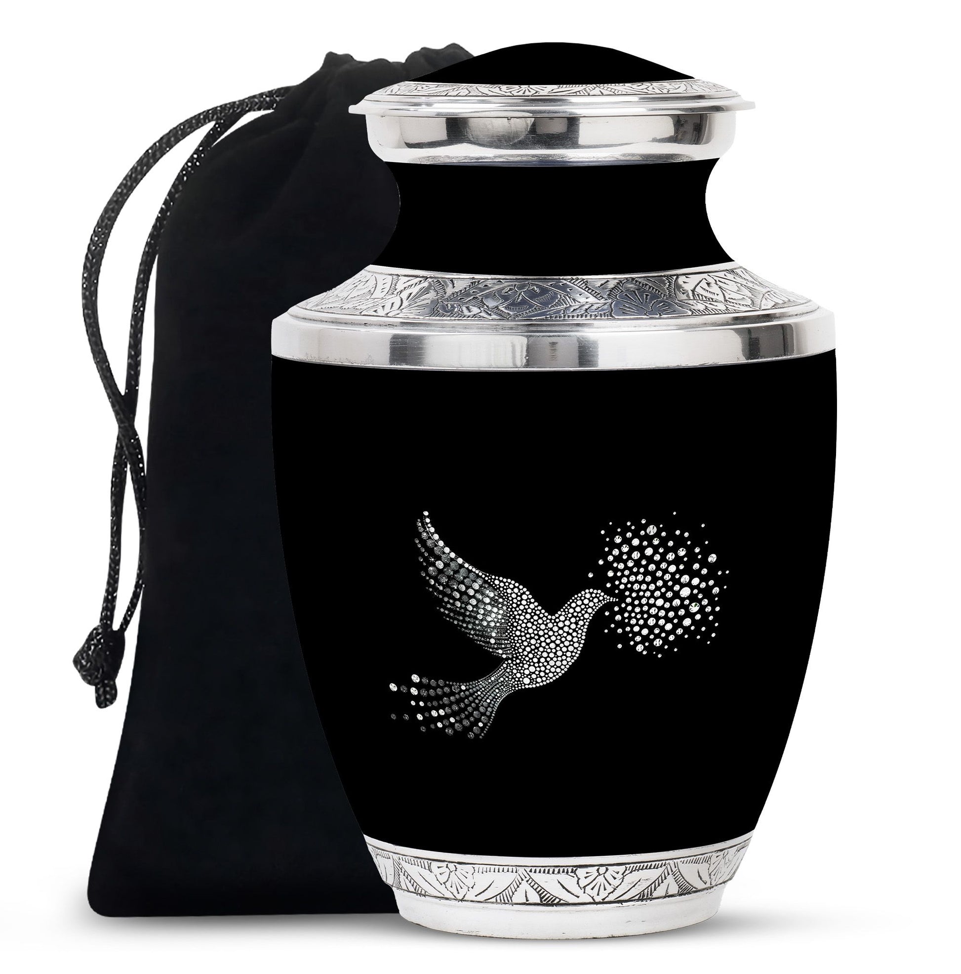 Dove Theme Large Urn 10 Inch