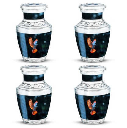 Dove Theme 3 Inch Keepsake Pack of 4