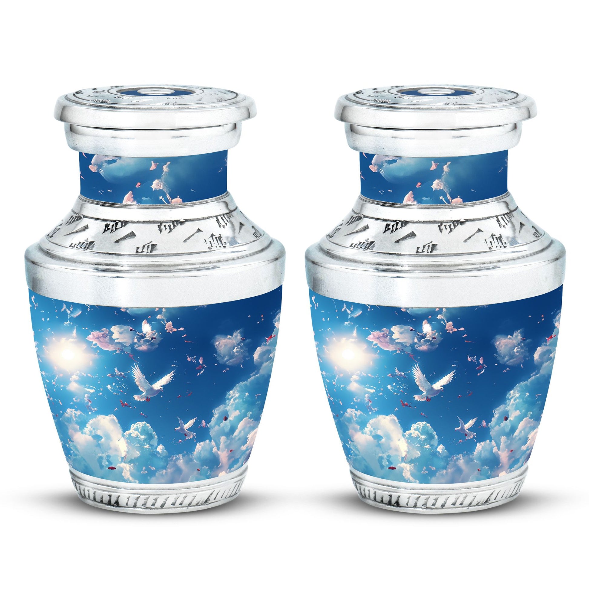 Dove Theme 3 Inch Keepsake Pack of 2