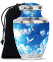 Dove Theme Large Urn 10 Inch