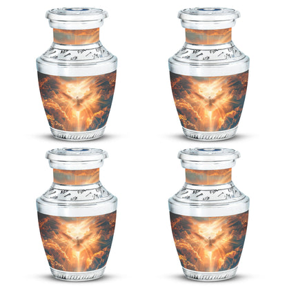 Dove Theme 3 Inch Keepsake Pack of 4