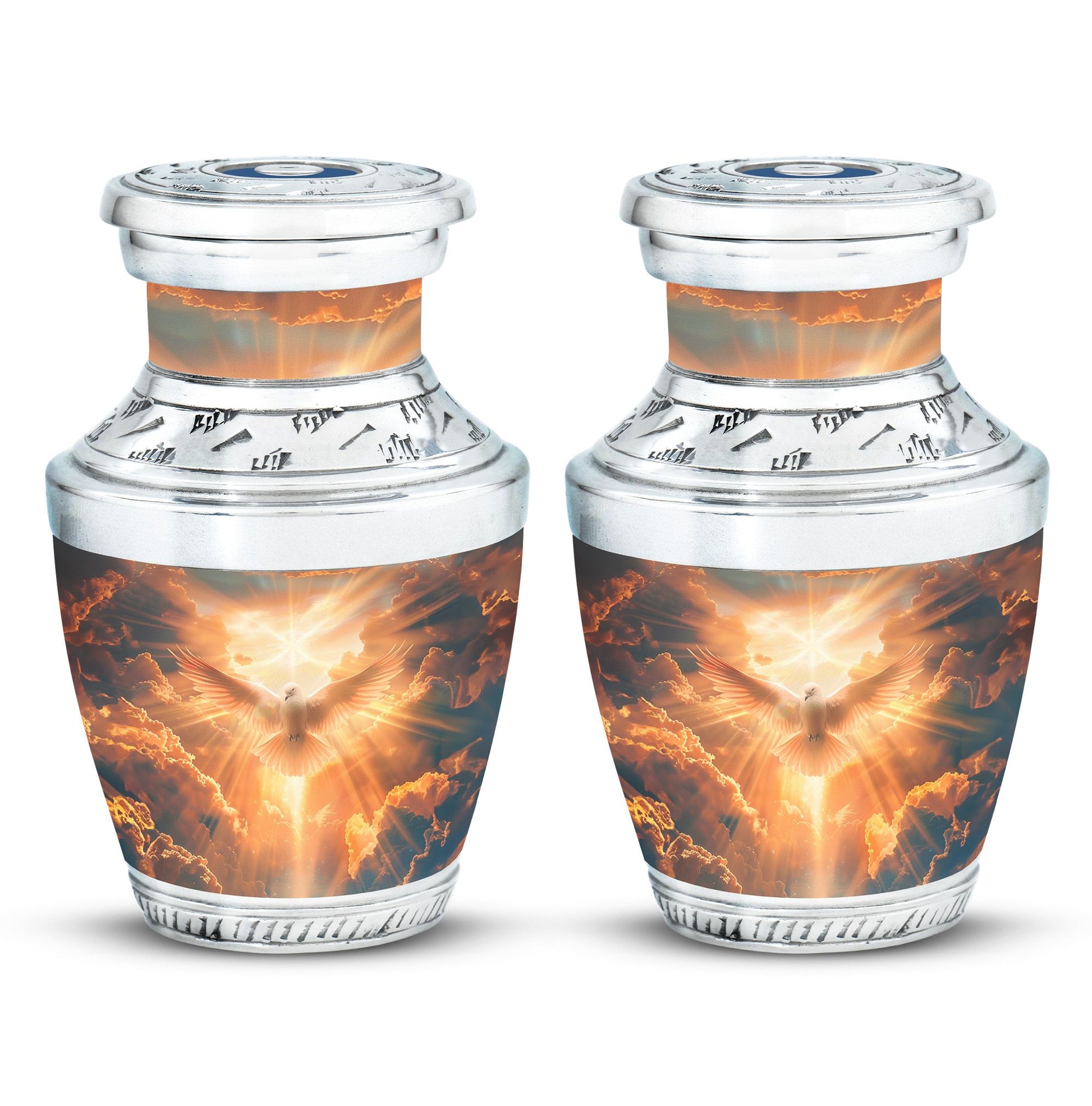 Dove Theme 3 Inch Keepsake Pack of 2