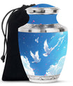 Dove Theme Large Urn 10 Inch