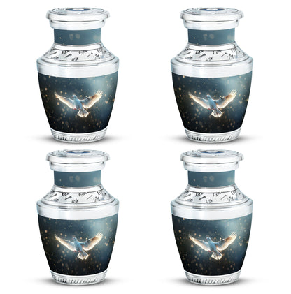 Dove Theme 3 Inch Keepsake Pack of 4