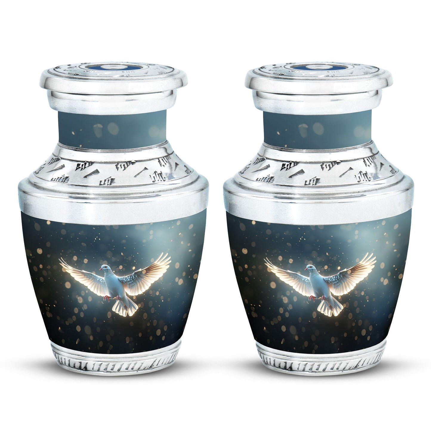 Dove Theme 3 Inch Keepsake Pack of 2