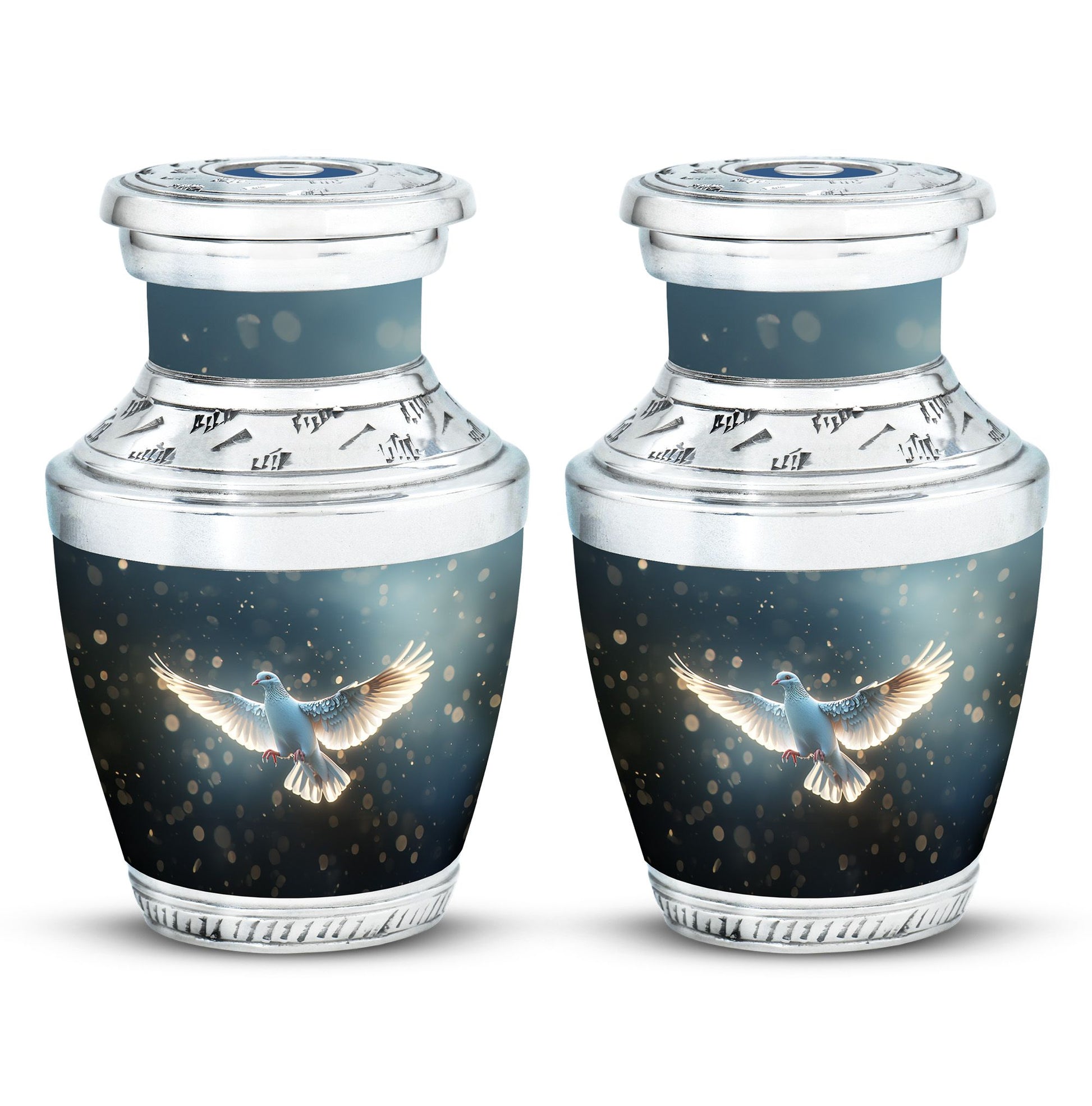 Dove Theme 3 Inch Keepsake Pack of 2