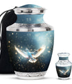 Dove Theme Large Urn With 1 Keepsake Urn