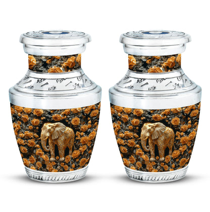 Elephant Theme 3 Inch Keepsake Pack of 2