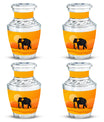 Elephant Theme 3 Inch Keepsake Pack of 4