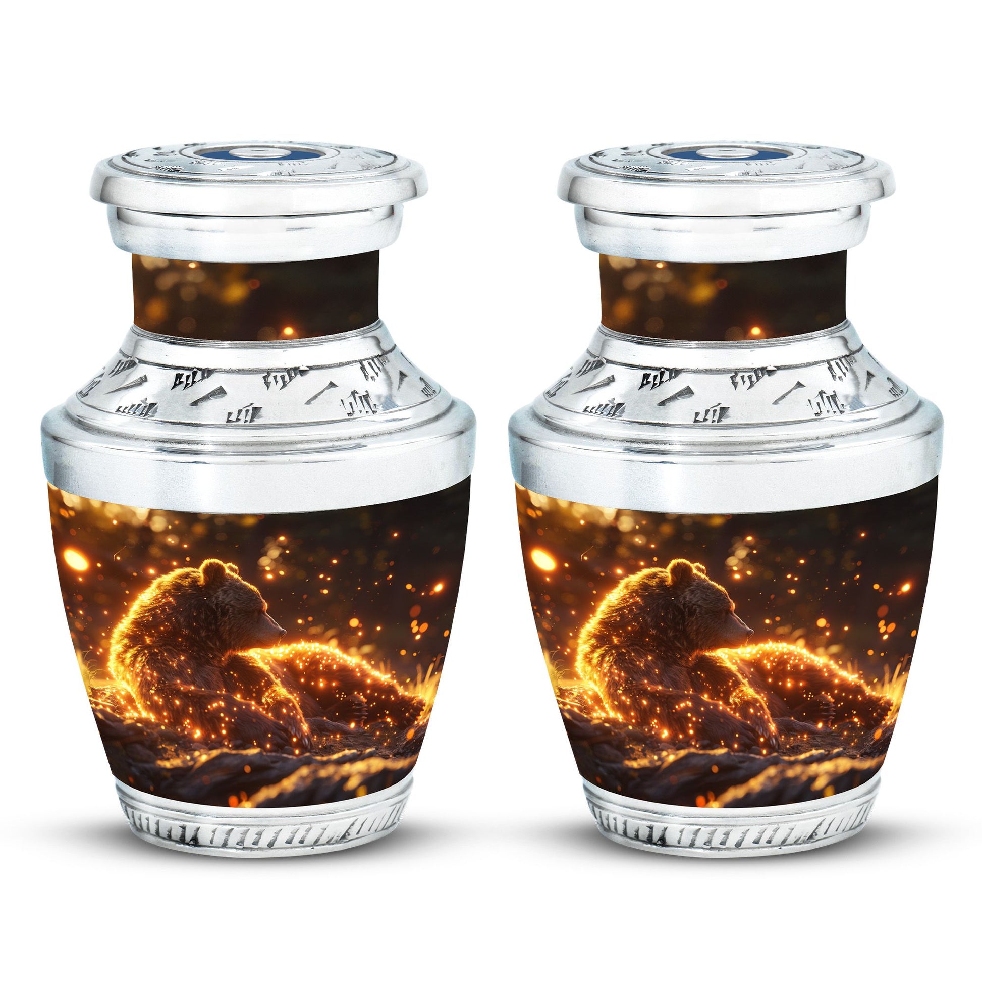 Bear Theme 3 Inch Keepsake Pack of 2