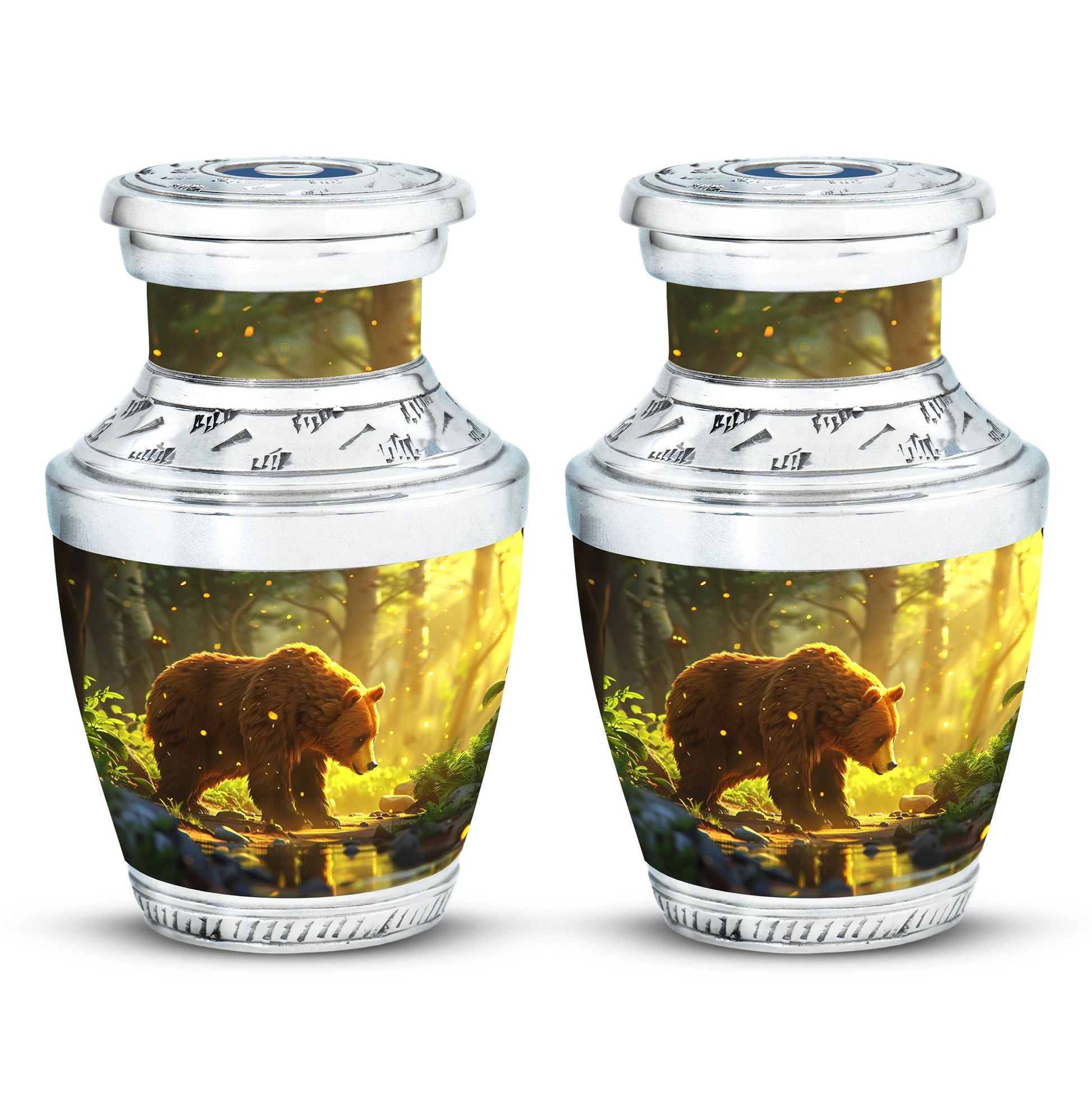 Bear Theme 3 Inch Keepsake Pack of 2