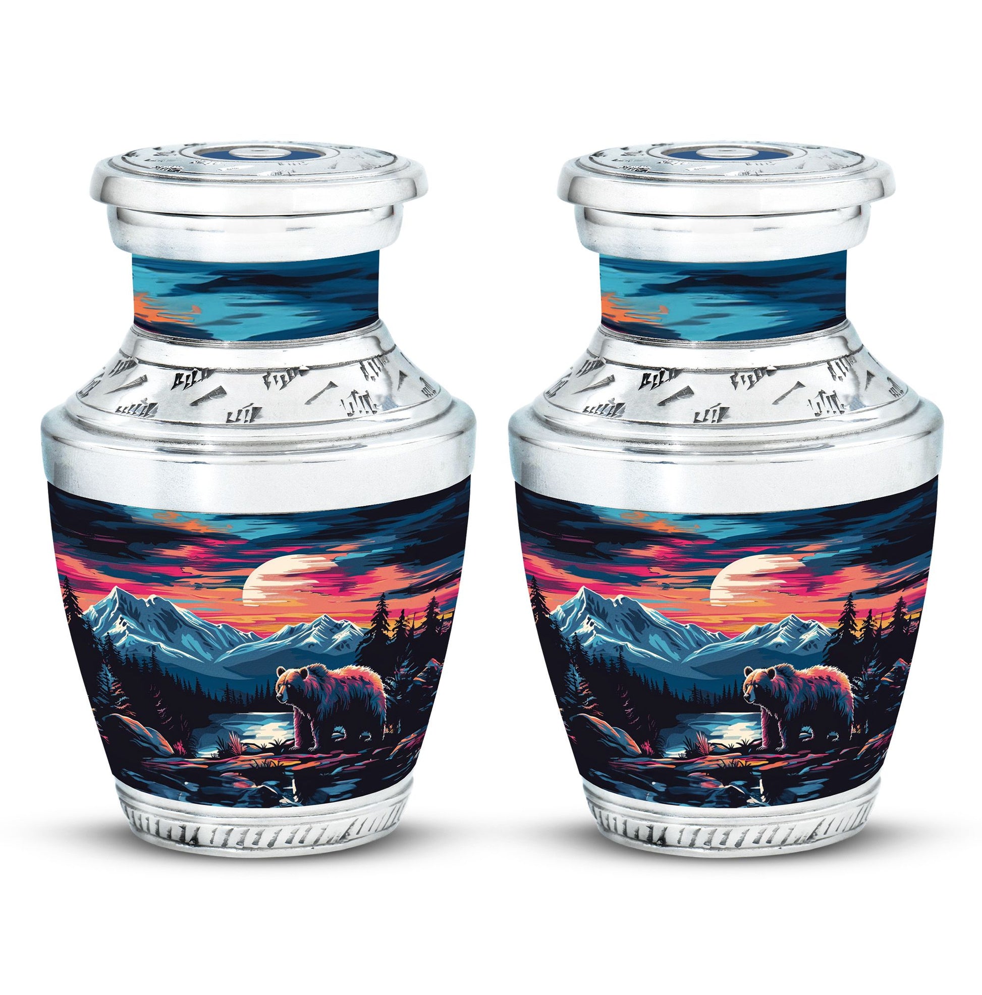 Bear Theme 3 Inch Keepsake Pack of 2