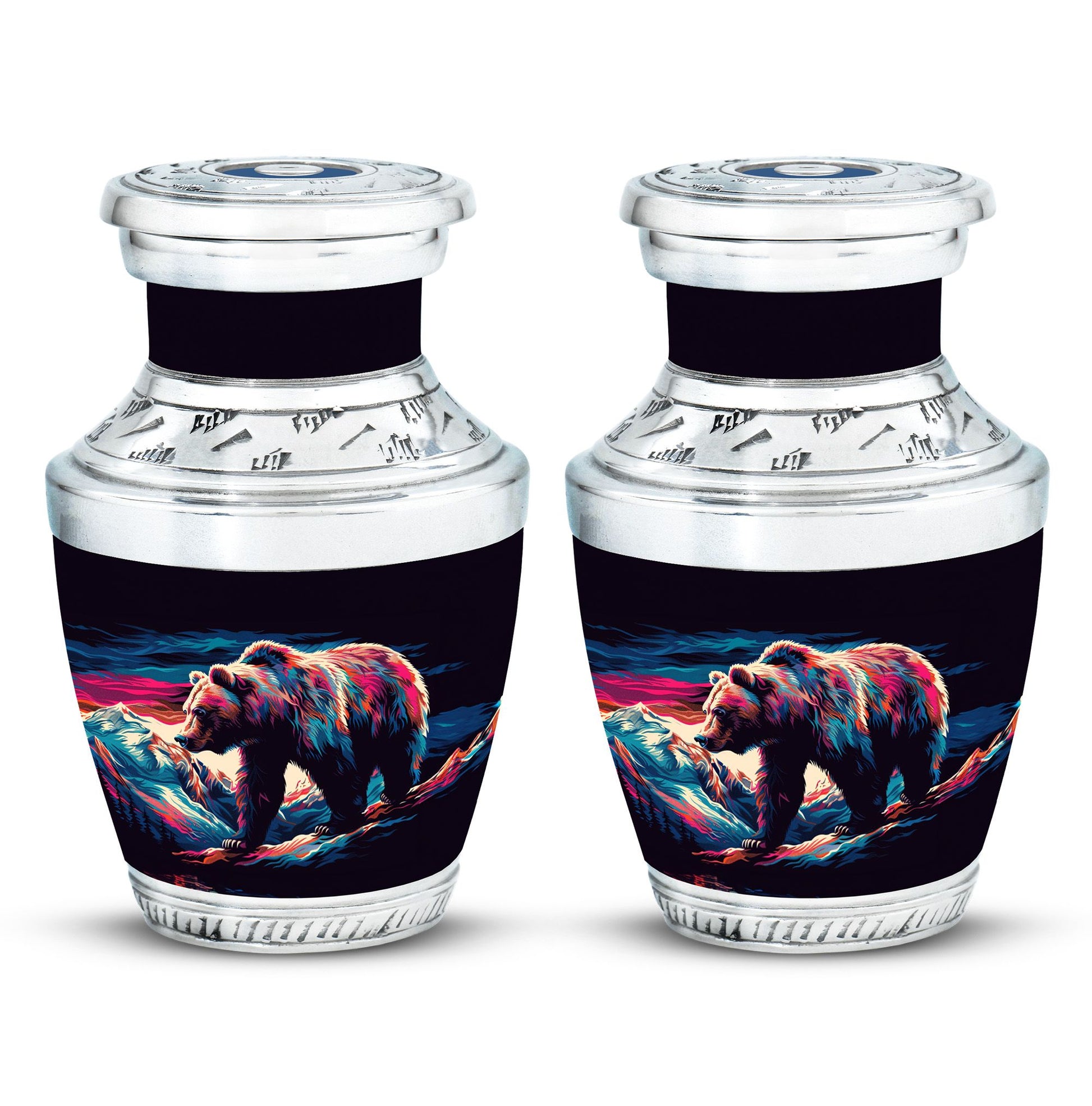 Bear Theme 3 Inch Keepsake Pack of 2