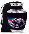 Bear Theme Large Urn 10 Inch