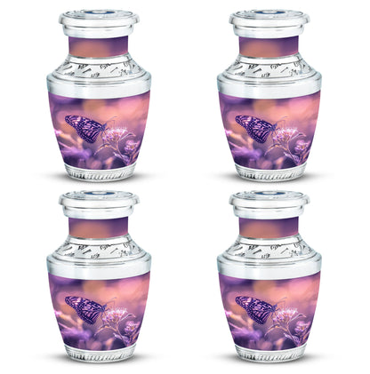 Butterfly Theme 3 Inch Keepsake Pack of 4