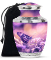 Butterfly Theme Large Urn 10 Inch