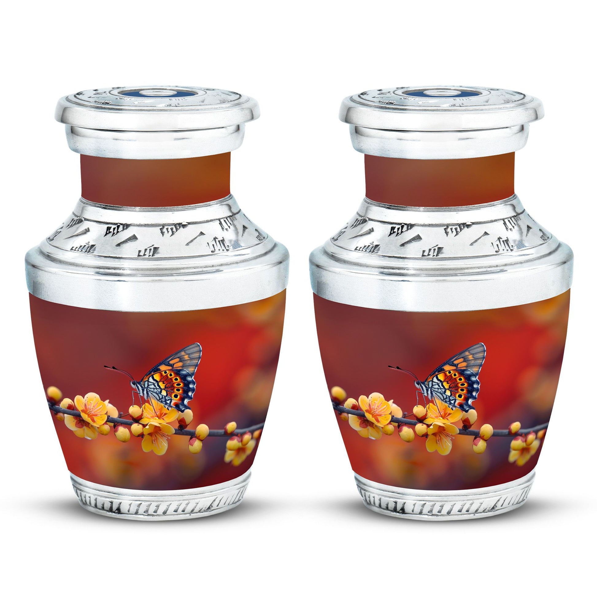 Butterfly Theme 3 Inch Keepsake Pack of 2