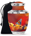 Butterfly Theme Large Urn 10 Inch