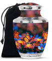Butterfly Theme Large Urn 10 Inch