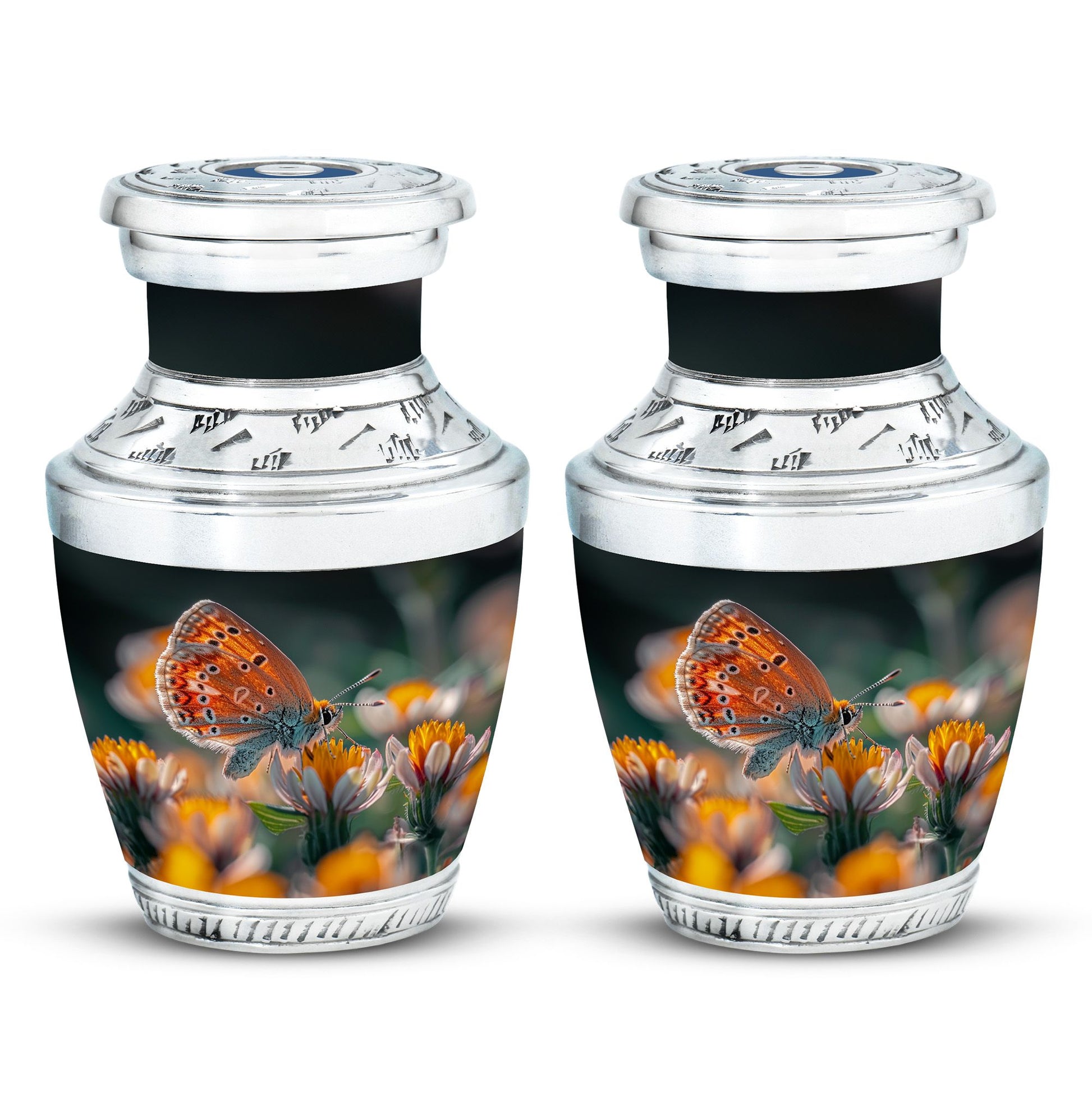 Butterfly Theme 3 Inch Keepsake Pack of 2