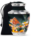 Butterfly Theme Large Urn 10 Inch