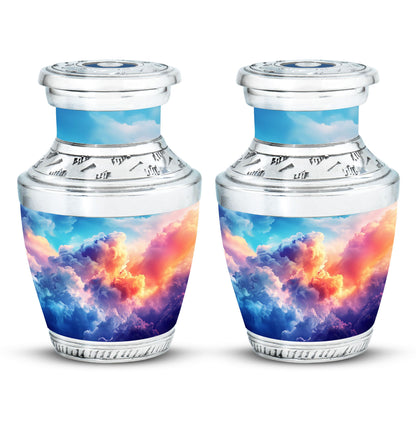 Clouds Theme 3 Inch Keepsake Pack of 2
