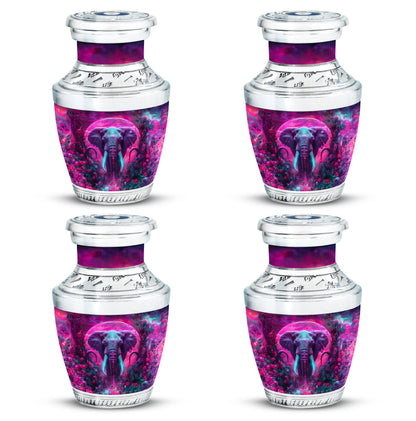 Mamoth Theme 3 Inch Keepsake Pack of 4