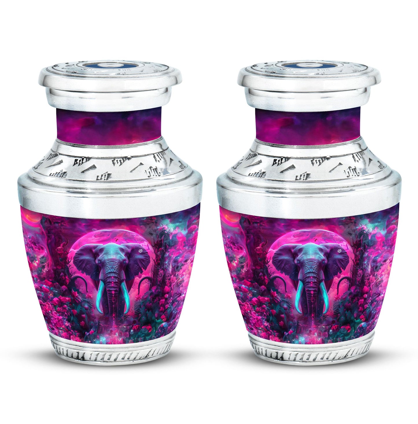 Mamoth Theme 3 Inch Keepsake Pack of 2