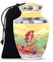 Mermaid Theme Large Urn 10 Inch