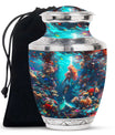 Mermaid Cremation Urn for Adults - Underwater Funeral Urns For Human Ashes