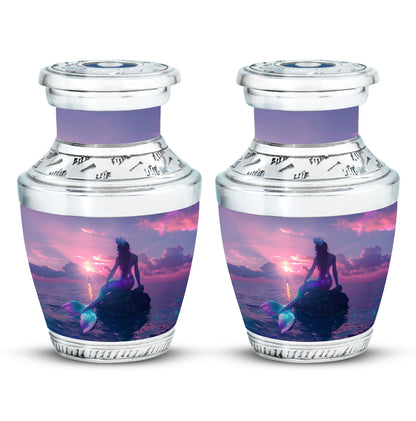 Mermaid Theme 3 Inch Keepsake Pack of 2