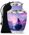 Mermaid Theme Large Urn 10 Inch