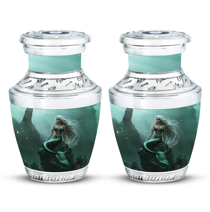 Mermaid Theme 3 Inch Keepsake Pack of 2