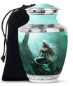 Mermaid Theme Large Urn 10 Inch