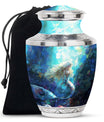 Mermaid Theme Large Urn 10 Inch