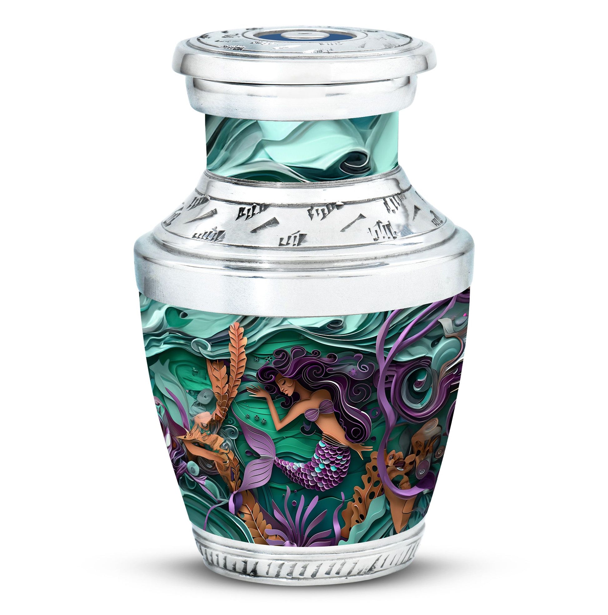 Mermaid Theme 3 Inch Keepsake