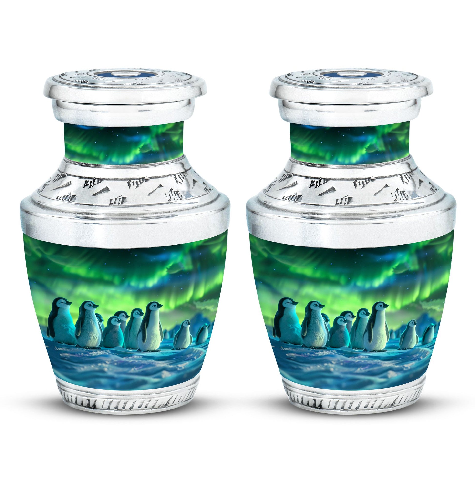 Penguin Theme 3 Inch Keepsake Pack of 2